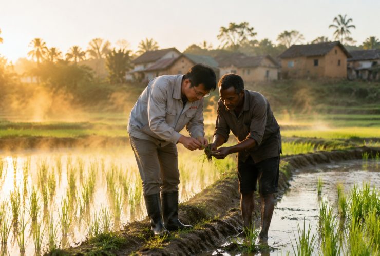 Hybrid Rice in Africa: Chinese Technicians and Local Farmers