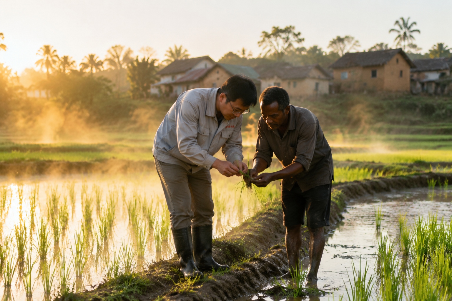 Hybrid Rice in Africa: Chinese Technicians and Local Farmers