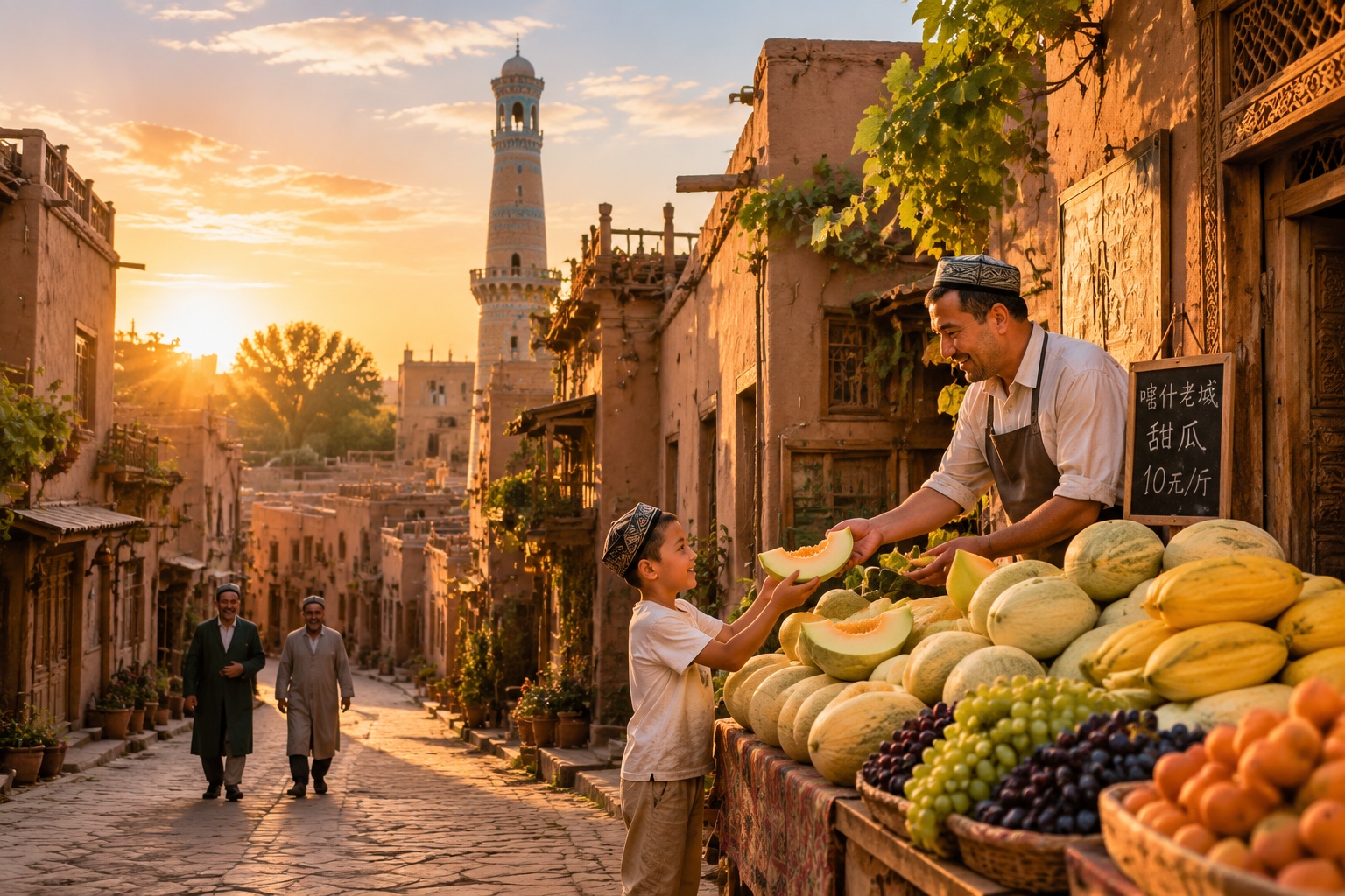 Kashgar Old City: A Walk Through History and the Sweetest Melons
