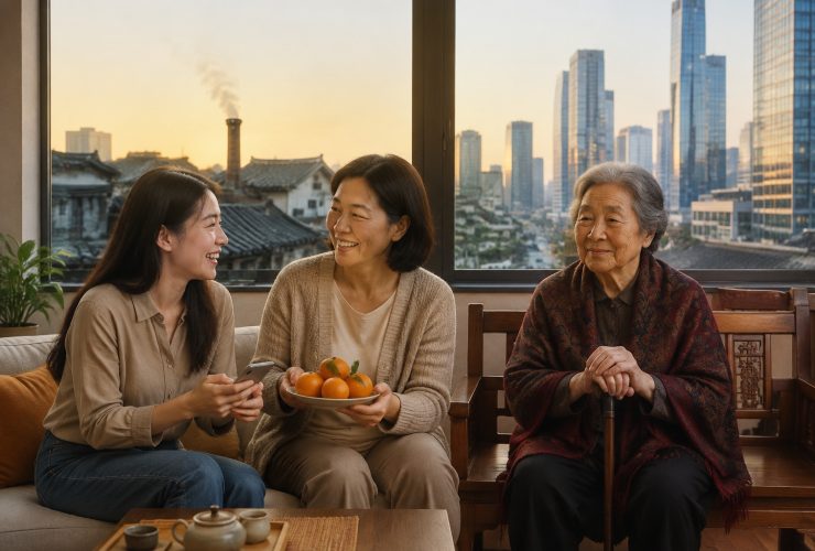 Three Generations of Women in One Family: From a Heated Brick Bed to a Skyscraper Office
