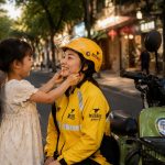 My Mom Is a Food Delivery Rider, but She Says She's a City Magician'—A Daughter's View
