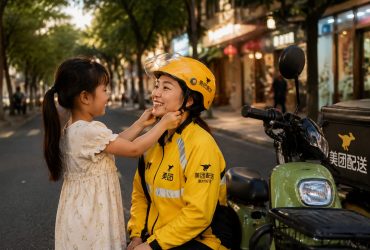 My Mom Is a Food Delivery Rider, but She Says She's a City Magician'—A Daughter's View