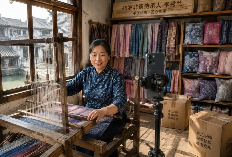 From Textile Worker to Startup Founder: How She Keeps an Old Craft Alive Online