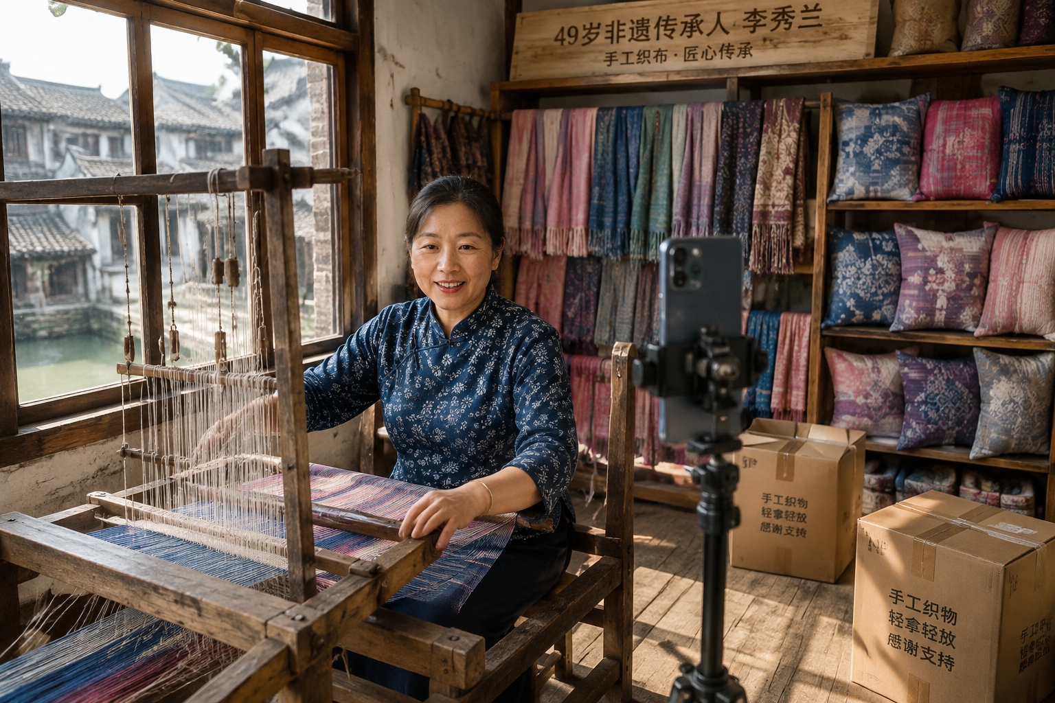 From Textile Worker to Startup Founder: How She Keeps an Old Craft Alive Online