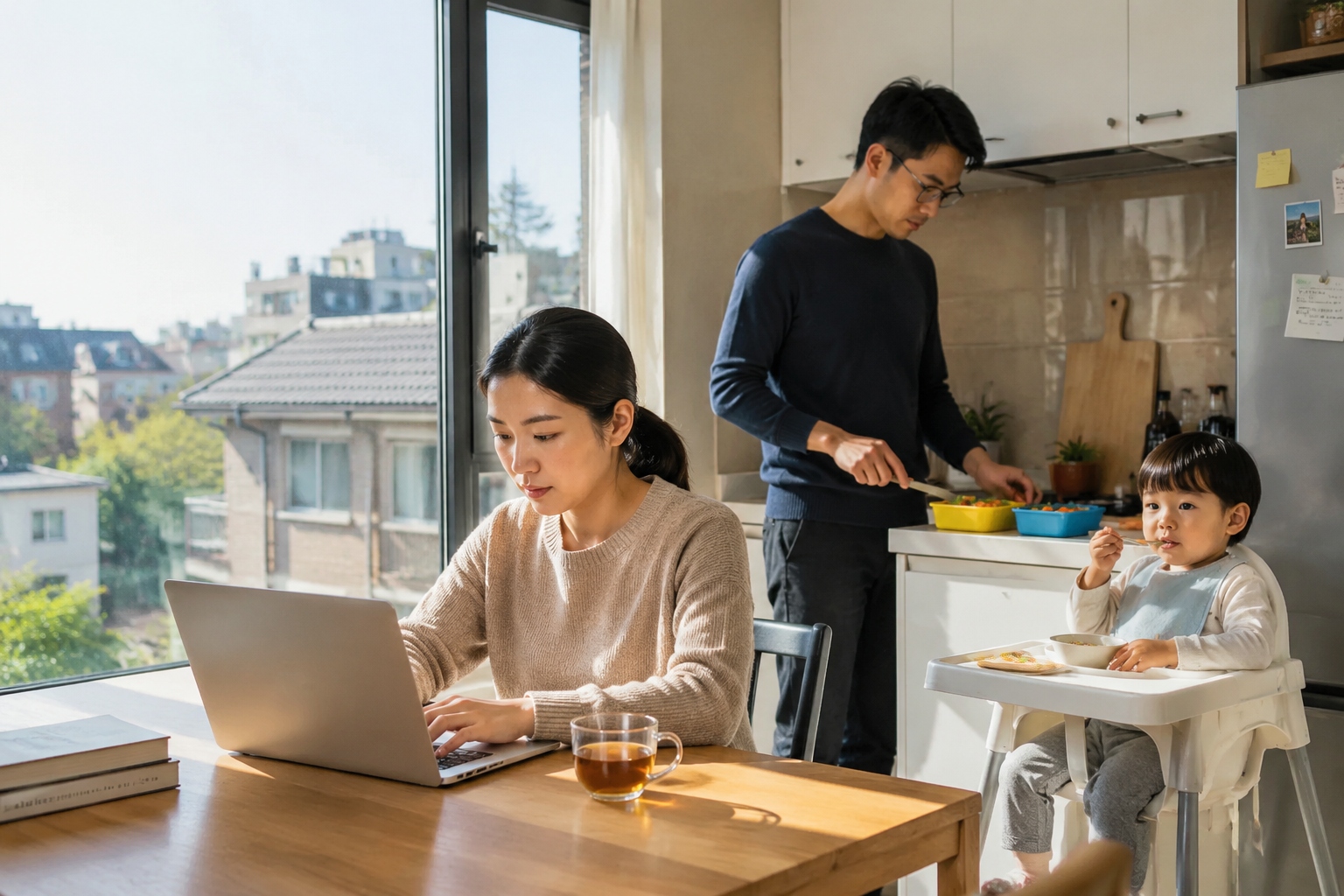 When Both Parents Are Scientists, Who Raises the Kids? A Field Diary from a Chinese Dual-Scientist Family