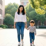 After Divorce, She Went Back to School with Her Child—A Chinese Woman's Restart