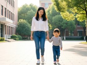 After Divorce, She Went Back to School with Her Child—A Chinese Woman's Restart