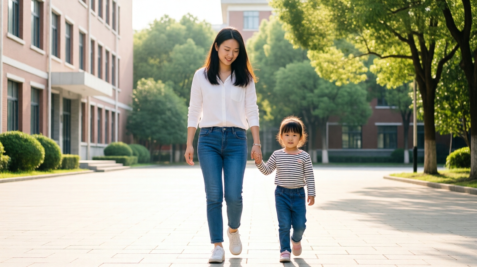 After Divorce, She Went Back to School with Her Child—A Chinese Woman's Restart