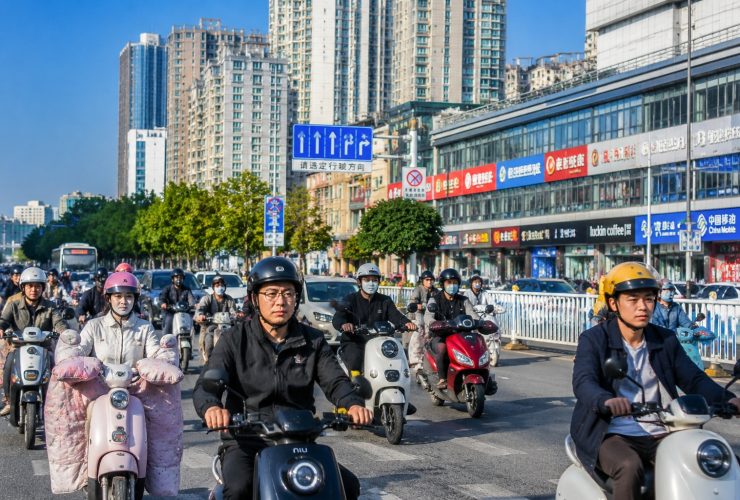 Riding an E-Bike: The Most Chinese Way to Commute