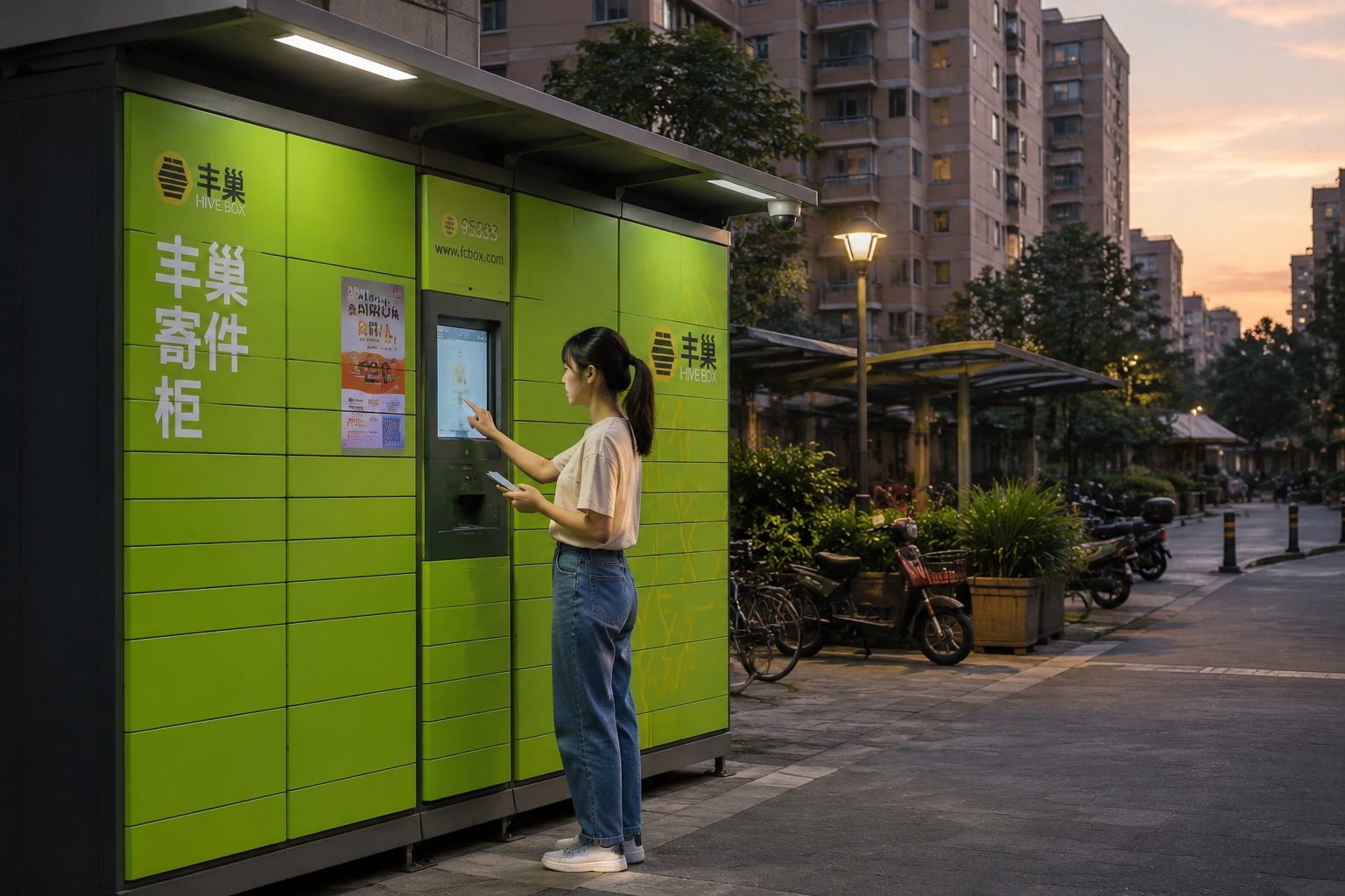 The Pickup Code: How Parcel Lockers and Stations Shape China's Delivery Culture