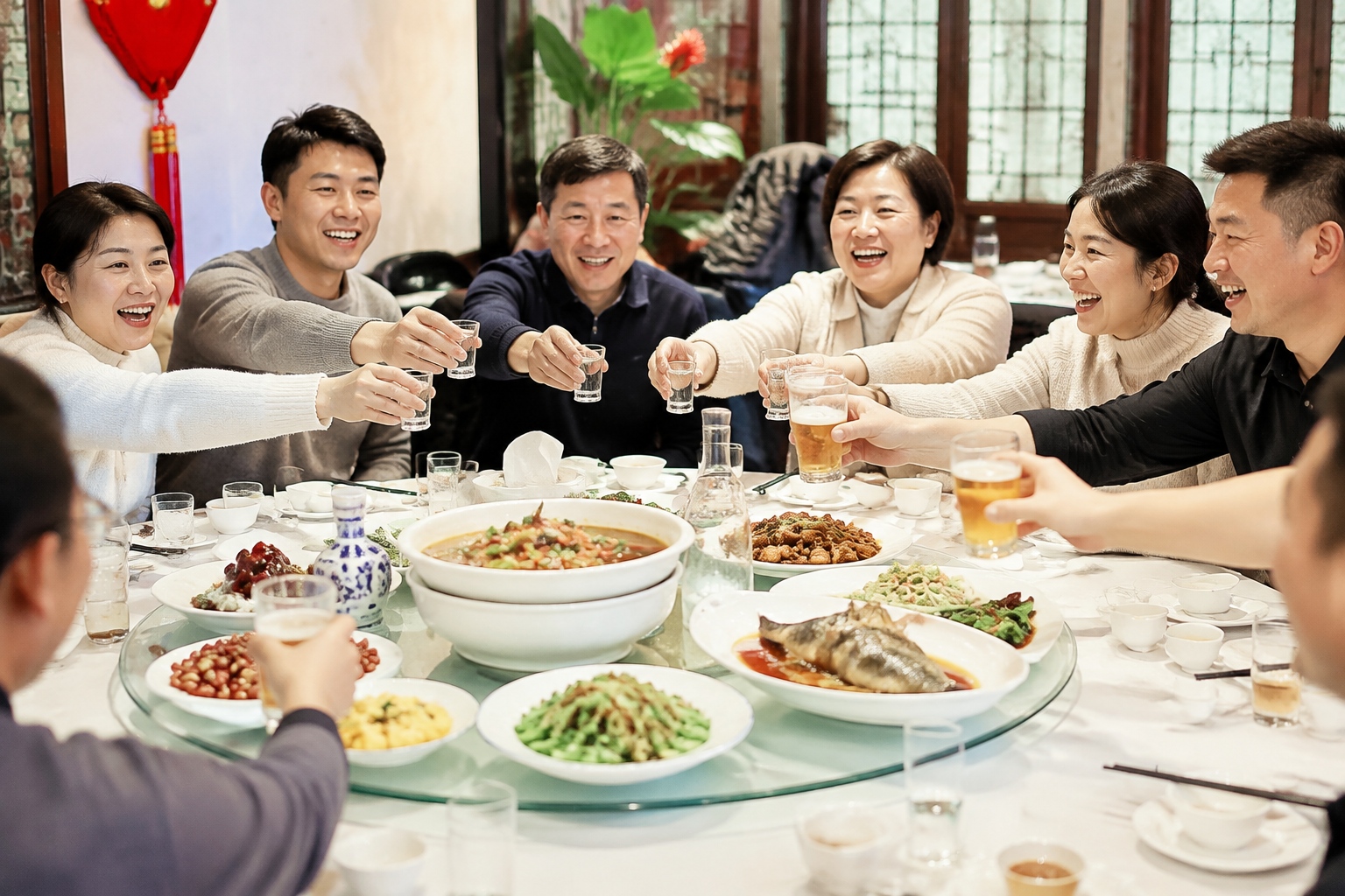 The Chinese Banquet: Seat Arrangements, Toasts, and the Art of Paying