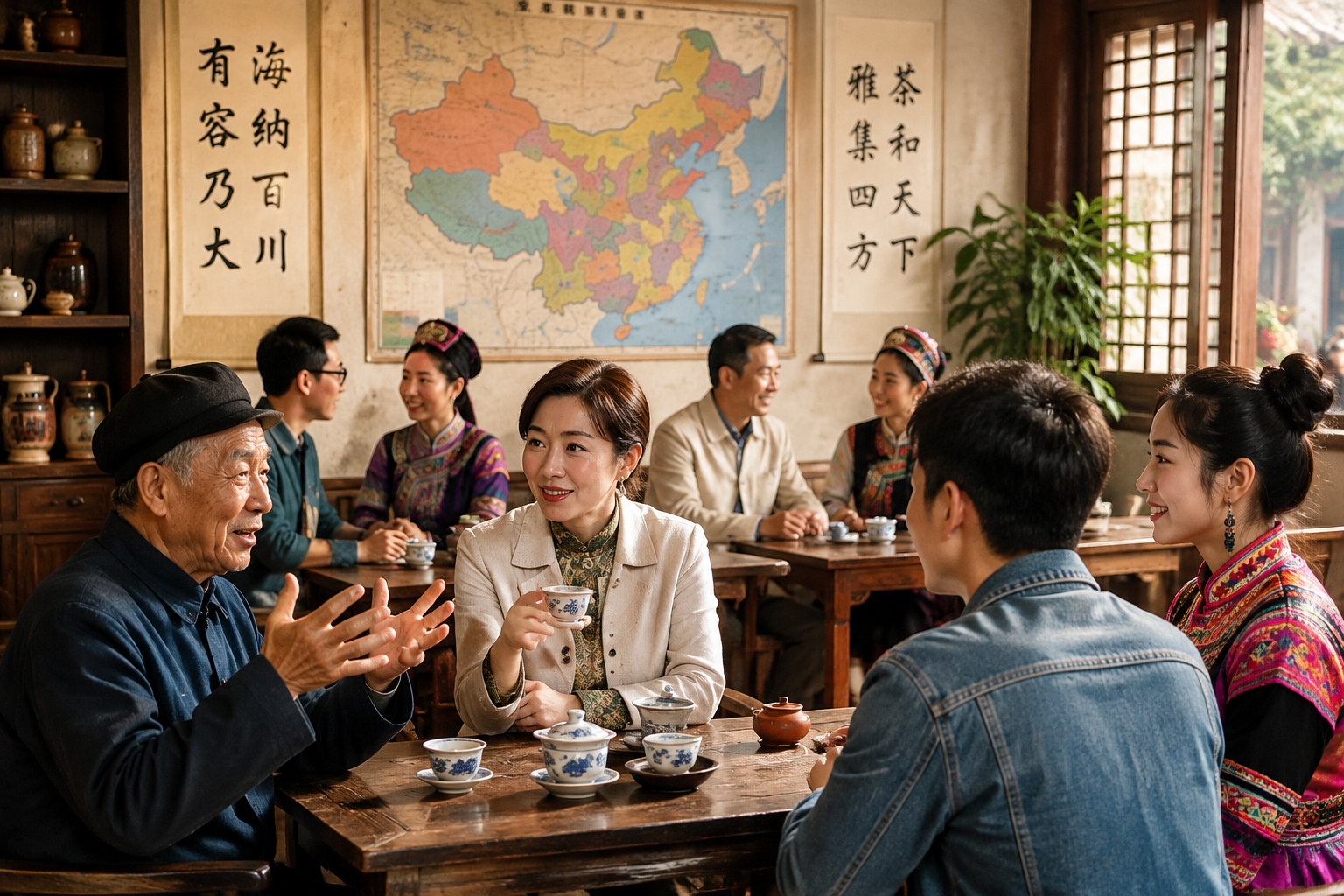 One Mandarin, Many Dialects: A Survival Map of China's Regional Languages