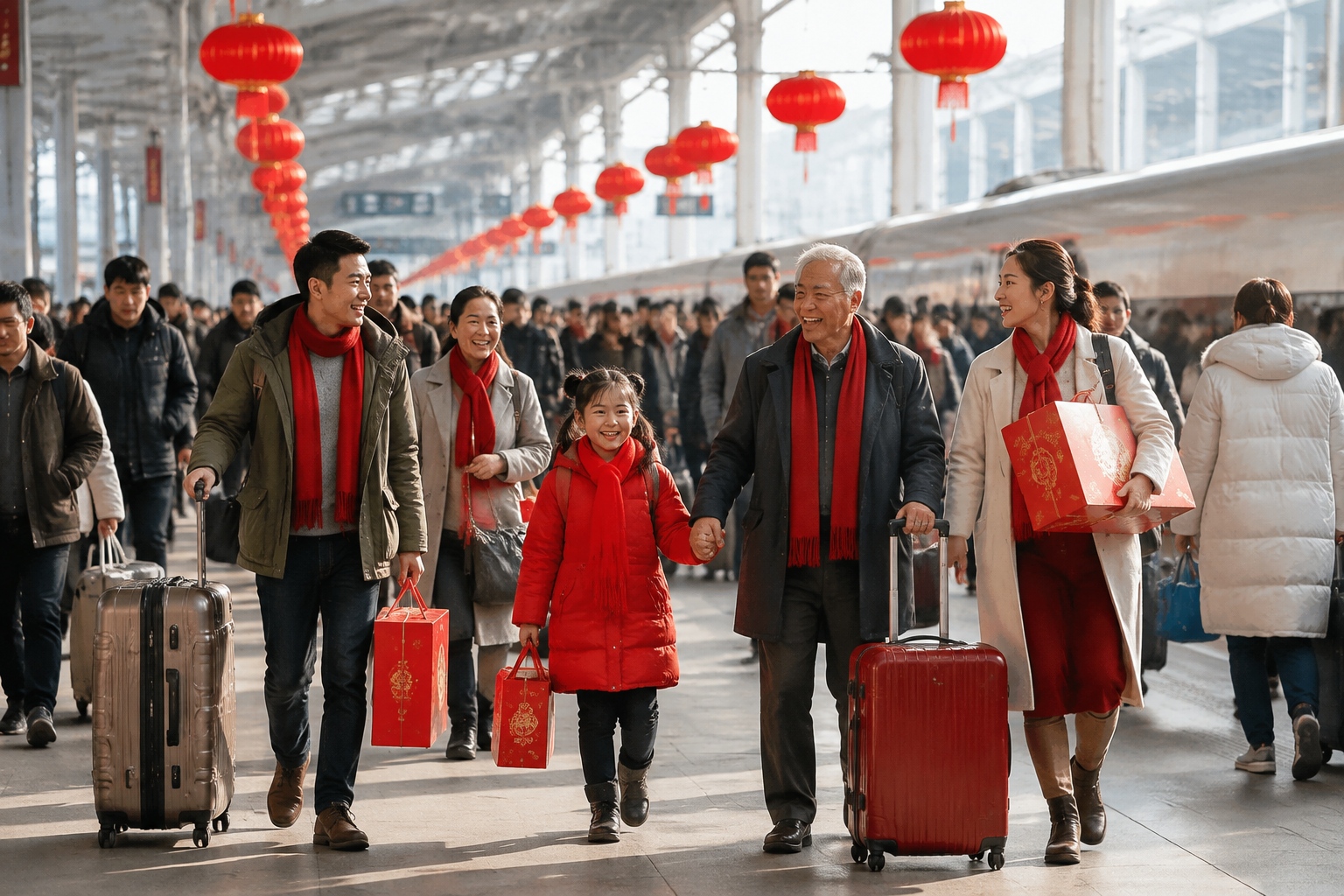 Experiencing a Real Spring Festival: Travel, Reunion Dinner, and Staying Up Late