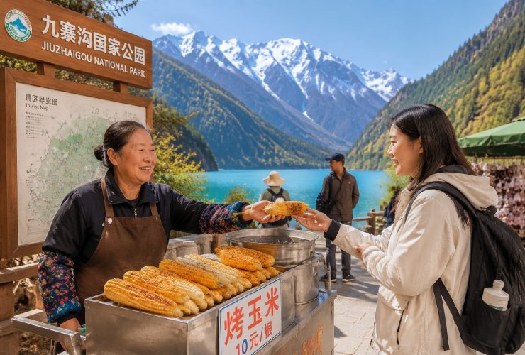 How Much Do You Earn a Year? Conversations Between Vendors and Tourists in Jiuzhaigou