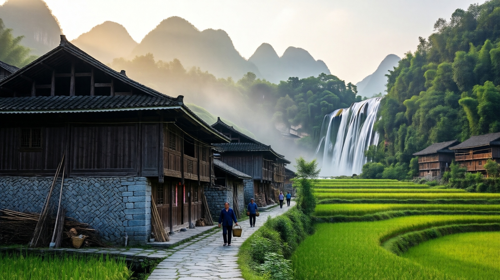 Hidden Villages Behind the Falls: Exploring Lesser-Known Corners of Guizhou's Xiaoqikong