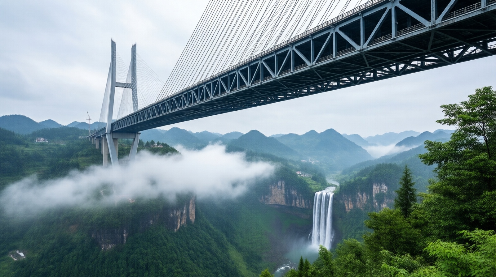 Waterfalls and Sky Bridges: How Guizhou's Engineering Feats Are Captivating the World