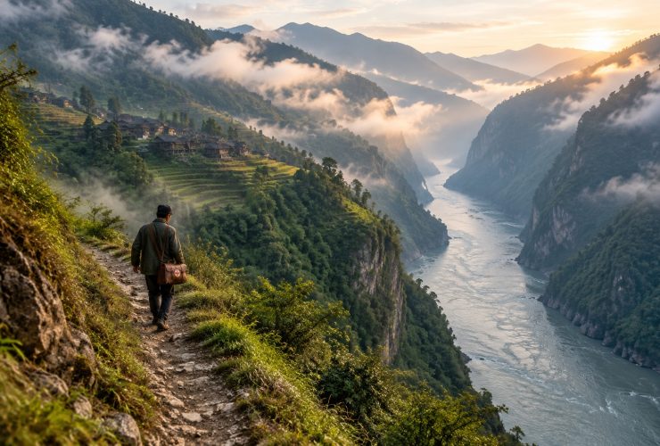 A Lisu Village Doctor's Daily Rounds in Nujiang, Yunnan