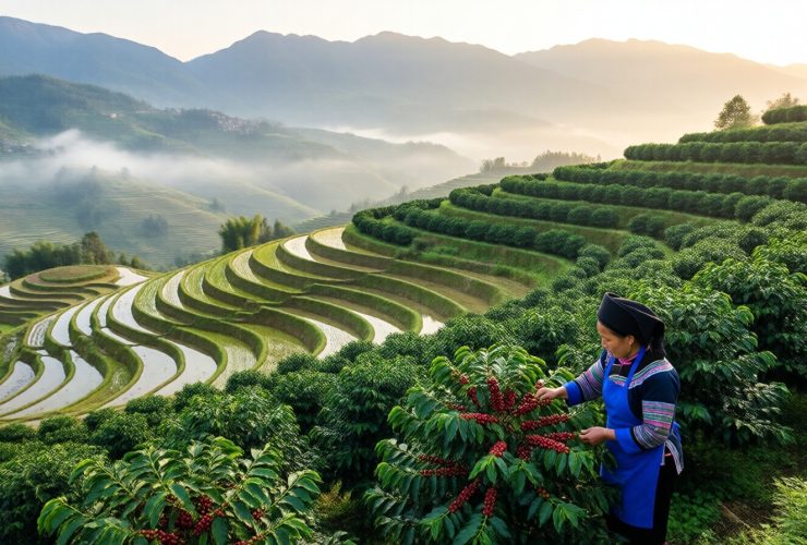 From Terraced Fields to Coffee Cups: The Organic Transformation of Hani Farmers
