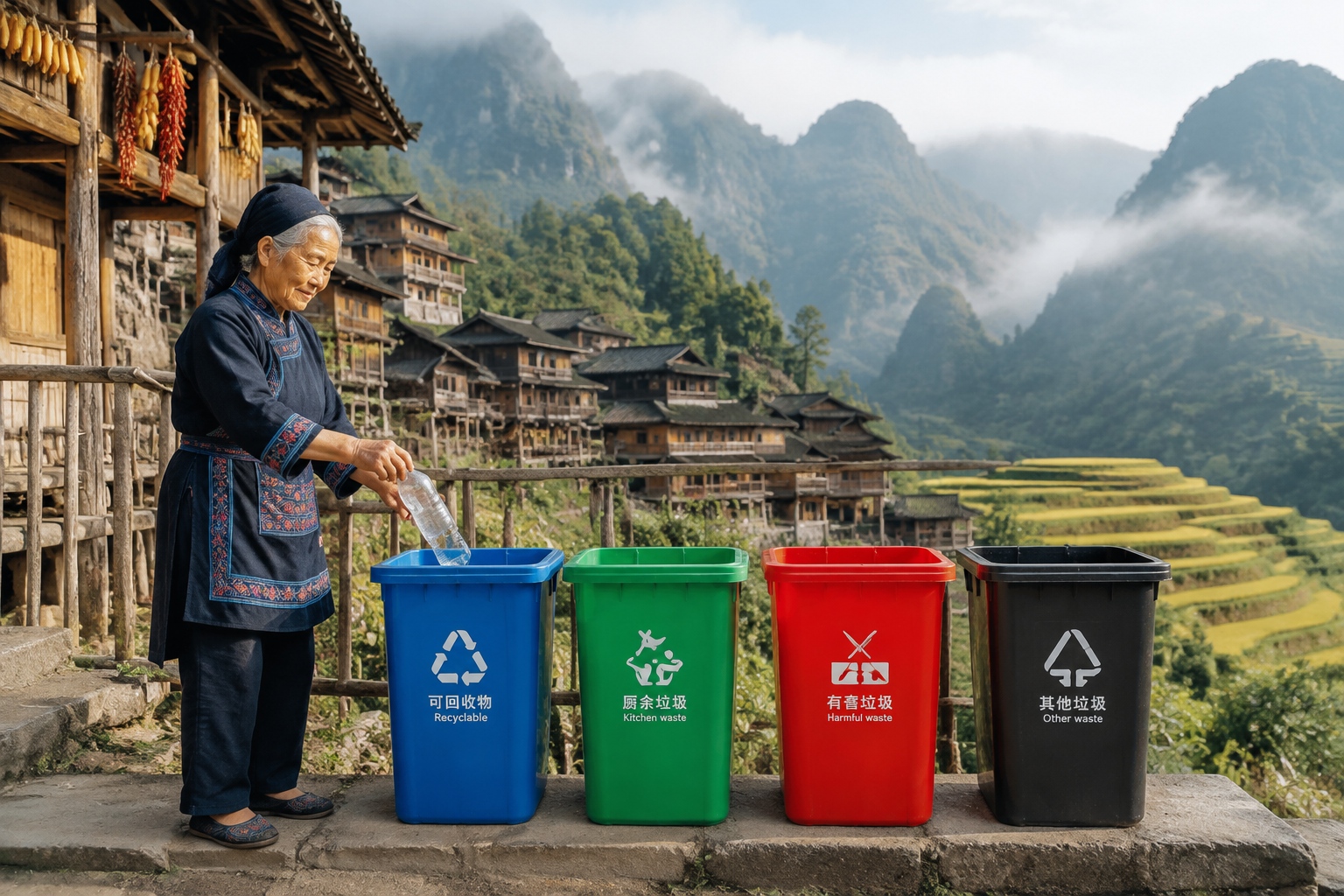Waste Sorting in a Buyi Village: How Environmentalism Merges with Local Traditions