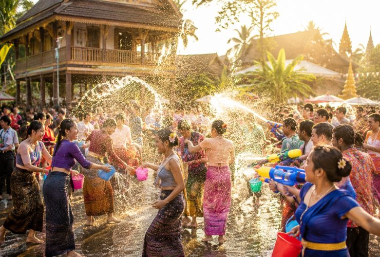The Water Splashing Festival in Dehong: How Visitors and Villagers Create Shared Memories