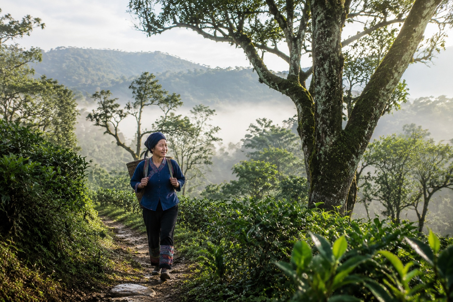 In Pu'er, Yunnan: The Bulang Guardians of Jingmai Mountain's Ancient Tea Forests