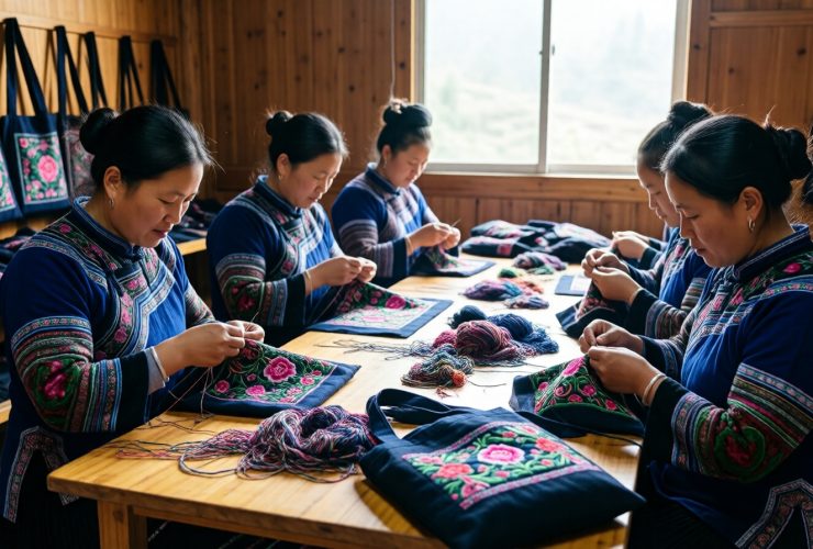 Ethnic Minority Women Entrepreneurs in Southwest China: From Embroidery Workers to Company Founders
