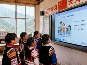 Deep in the Mountains, How Lisu Children Learn English Through 'Smart Classrooms'