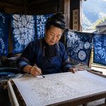 Guizhou Batik: How Plant Dyes Create Cracked-Ice Patterns