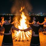 In Kunming, Young Yi People at the Torch Festival and Their Urban Lives