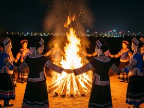 In Kunming, Young Yi People at the Torch Festival and Their Urban Lives