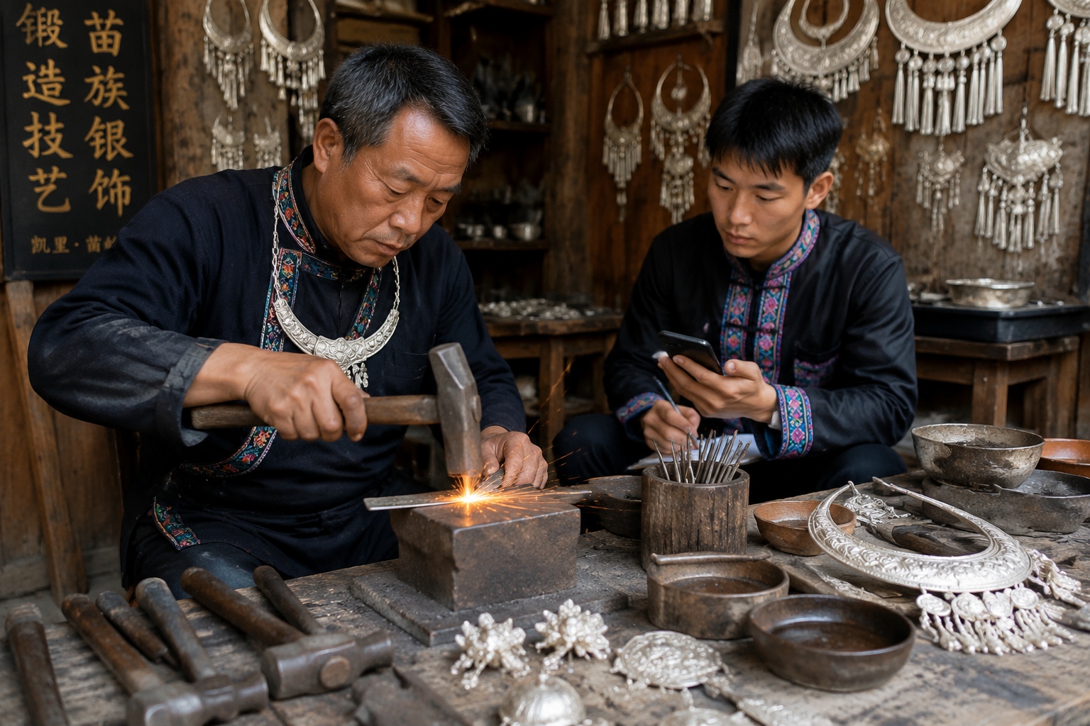 In Kaili, Guizhou: A Different Kind of Inheritance Beyond the Miao Silver Hat Trends