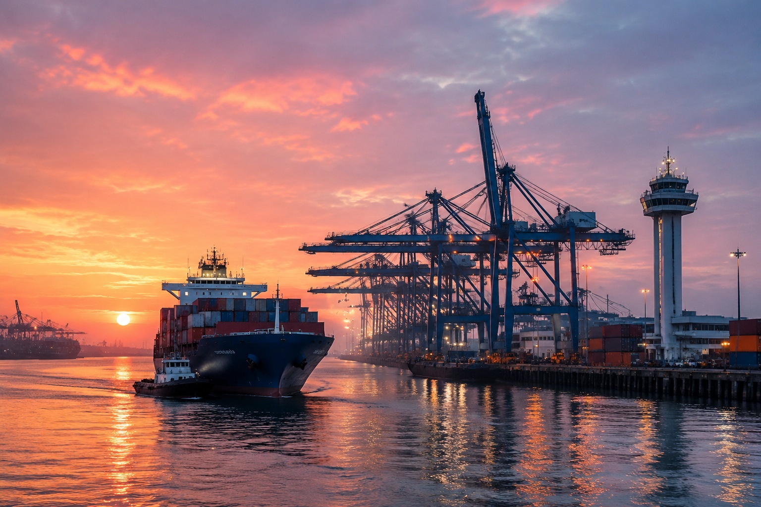 24 Hours at a Chinese Port: 98,200 Ship Movements a Day