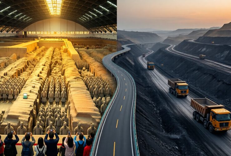 From Terracotta Warriors to Coal Mines: Shaanxi's Dual Economy