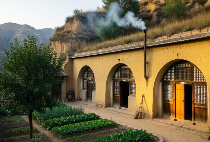 Transforming Cave Dwellings in Northern Shaanxi: From Mud Caves to Boutique Hotels.