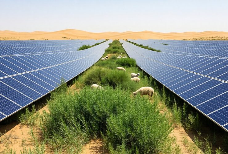 Desert Control and Solar Agriculture in Yulin: Green Transition of Maowusu?