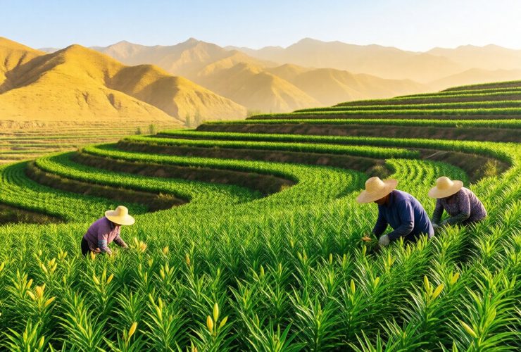 Gansu's Lily Town: Why Lanzhou Lily Is So Sweetly Famous