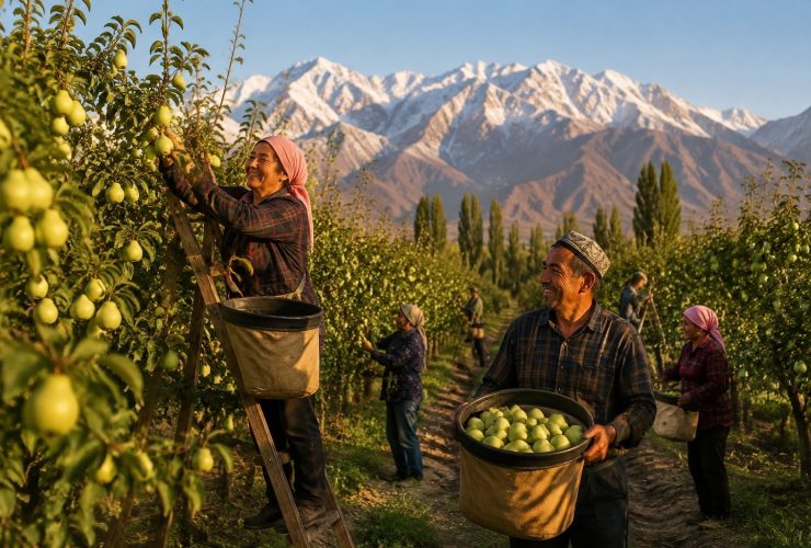 Xinjiang's Korla Fragrant Pear: One Pear Sold Overseas