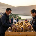 Dunhuang Tourism: How Vendors Prosper by Crescent Lake