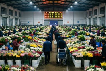 Kunming's Dounan: How Asia's Flower Hub Trades Millions Before Dawn 24 Kunming's Dounan: How Asia's Flower Hub Trades Millions Before Dawn