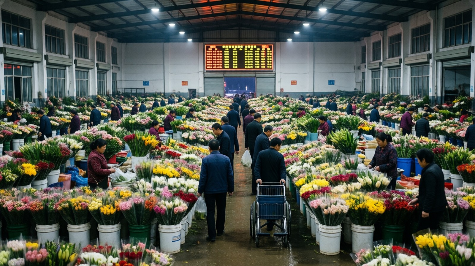 Kunming's Dounan: How Asia's Flower Hub Trades Millions Before Dawn
