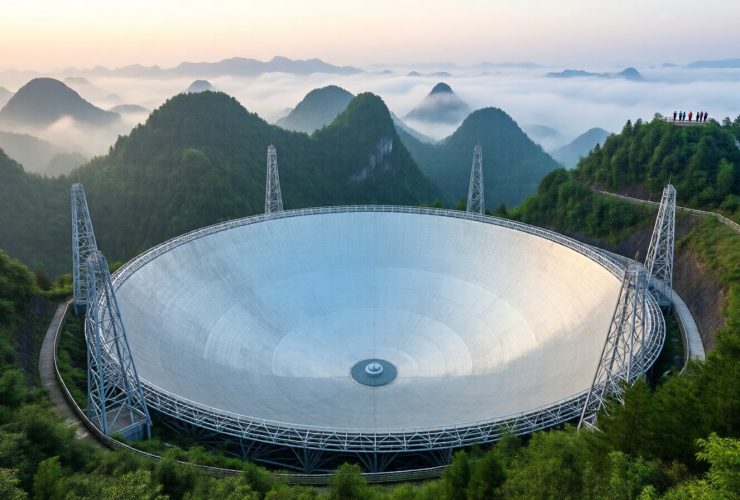 China's FAST Telescope: How the World's Largest Radio Dish Revives a Small Town