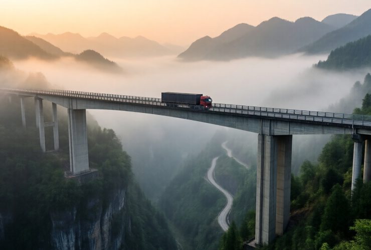 Bridges and Roads: How Guizhou's Mega-Bridges Reshape a Mountain Economy