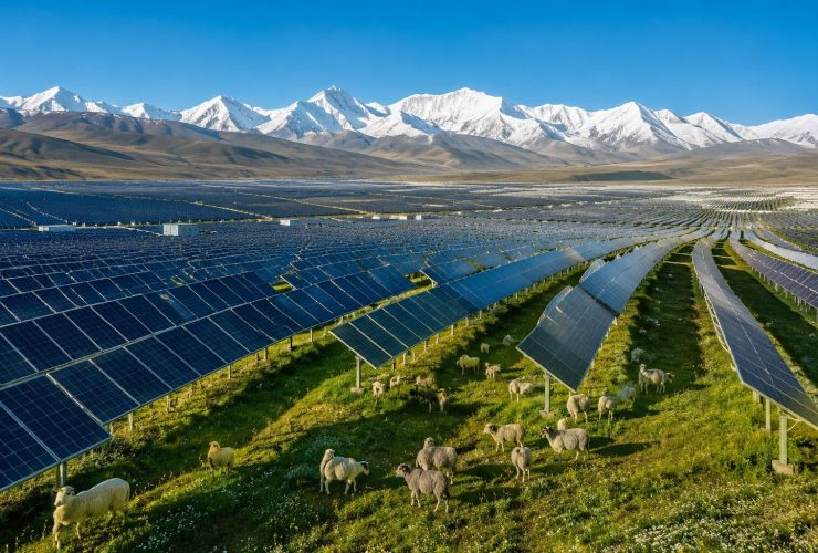 A Sea of Solar Panels: How Talatan Desert Became a Clean Energy Hub