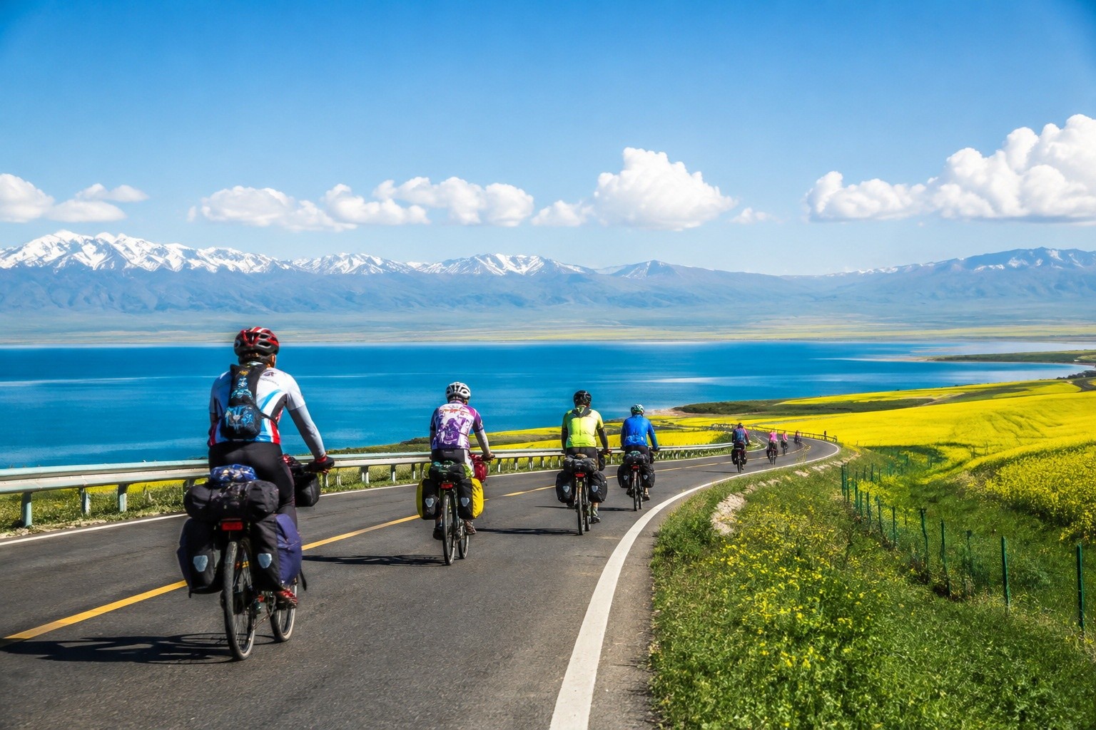 Cycling Around Qinghai Lake: How Sports Tourism Revives Coastal Villages