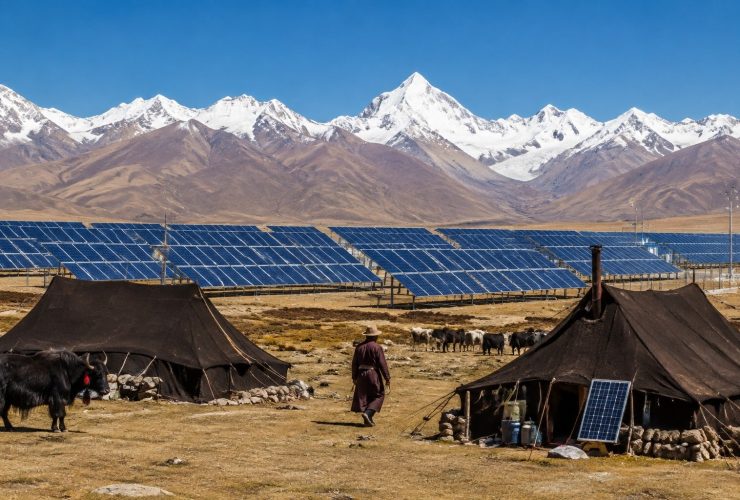Solar Panels in Tibet: How an Energy Revolution Lights Up Herding Tents