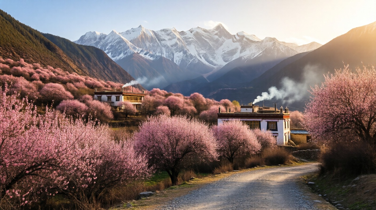 Peach Blossom Economy: How a Remote Tibetan Town Blooms with Tourists