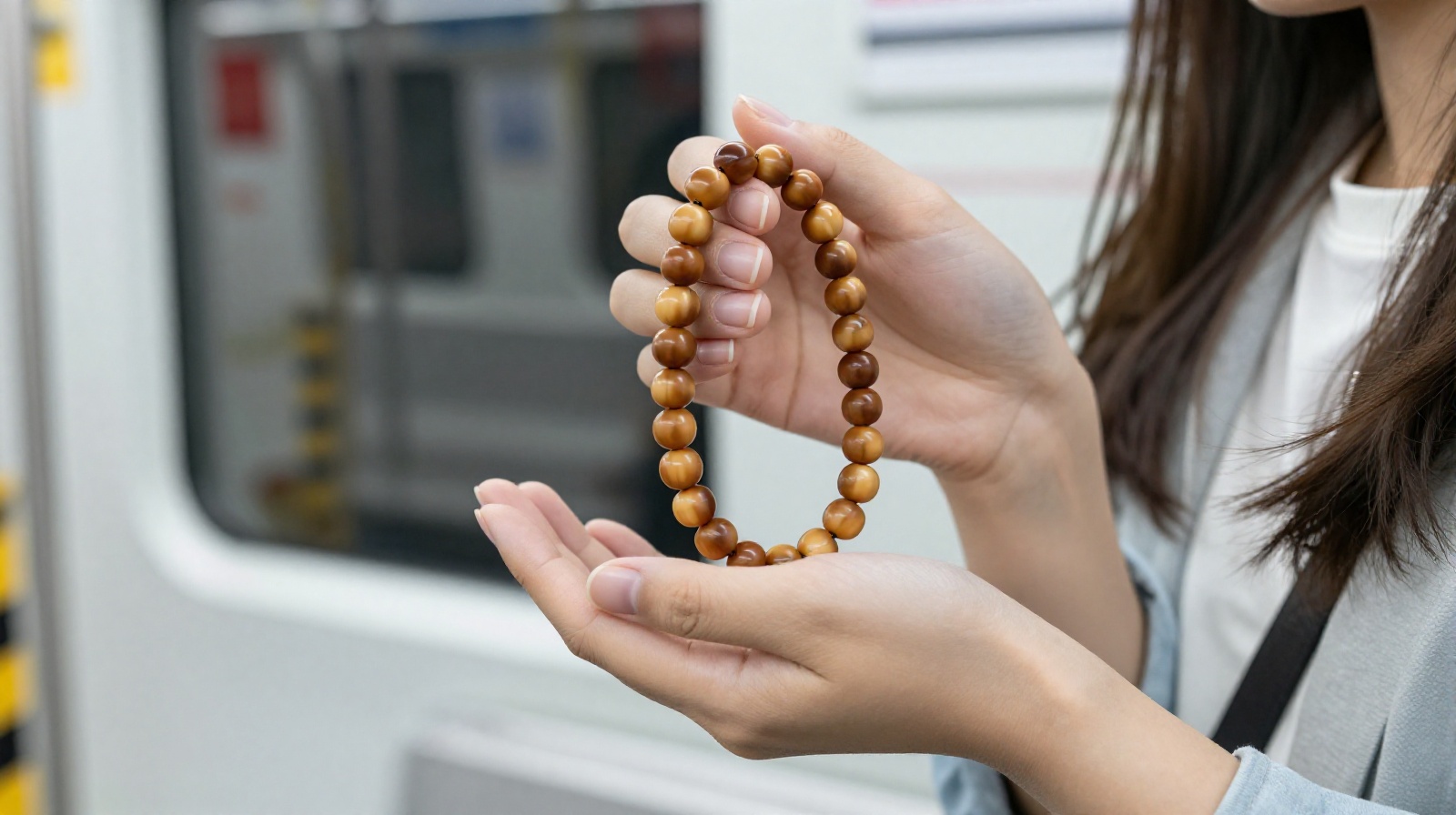 Why Are Young Chinese Obsessed with 'Polishing' Greasy Beads?