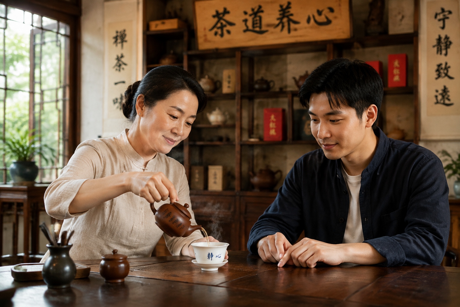 Finger Tapping for Tea: The Silent Way to Say Thank You