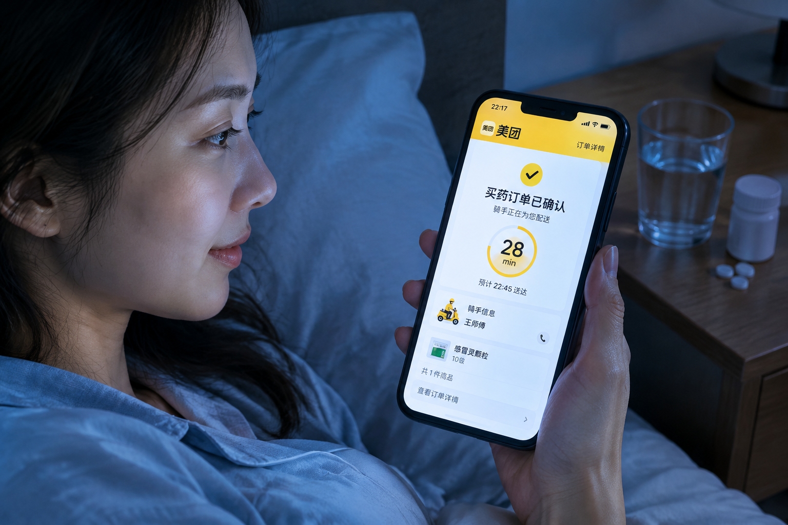 2 AM Medicine Delivery: How to Order Painkillers via Meituan at Midnight