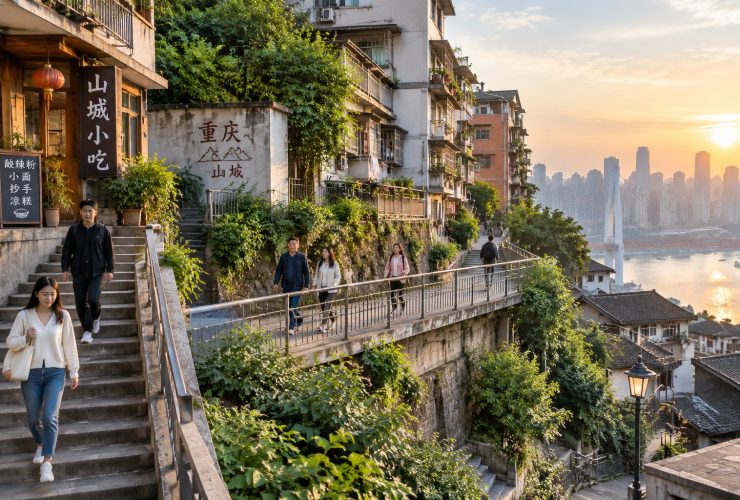 When GPS Fails: How Locals Navigate Chongqing’s Vertical City